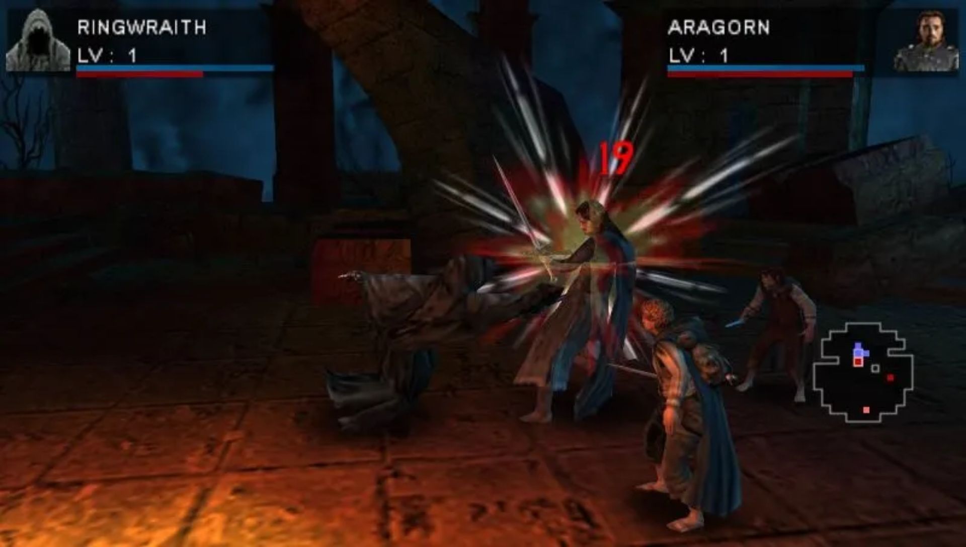 指环王：战略版PSP游戏截图第5张