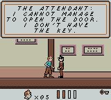 丁丁历险记：太阳神庙GBC游戏截图第13张