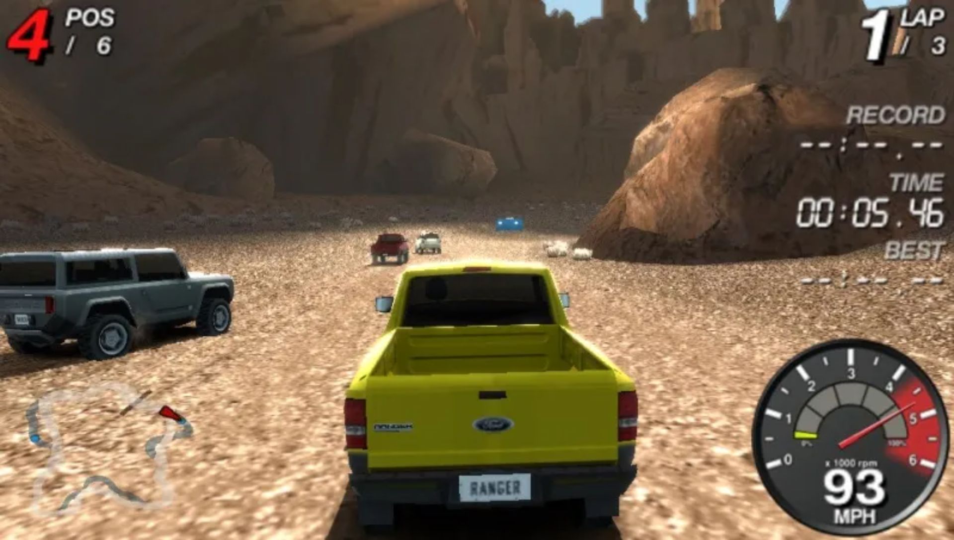 福特越野赛车PSP游戏截图第4张