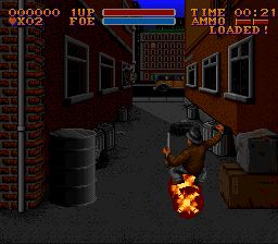 暗夜狙击／铁面无私SFC游戏截图第5张