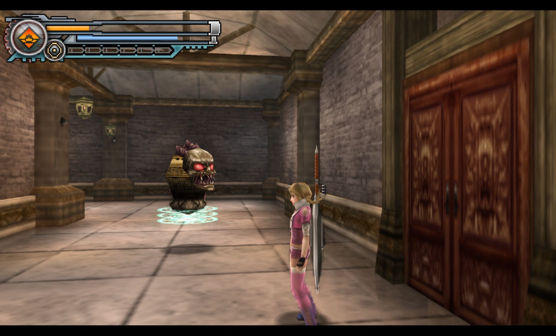 廉价2500系列Vol.13：恶魔猎人（驱魔圣女）PSP游戏截图第11张