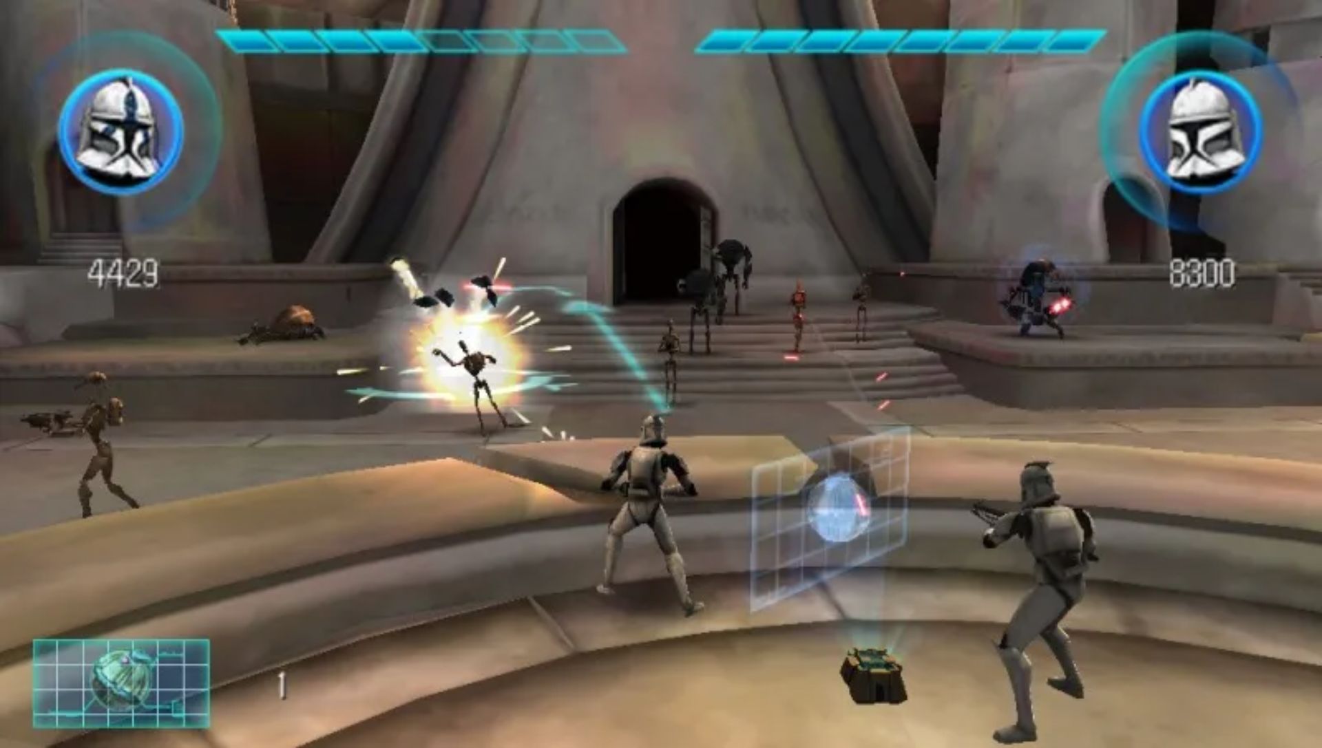 星球大战：克隆人战争（共和国英雄）PSP游戏截图第12张