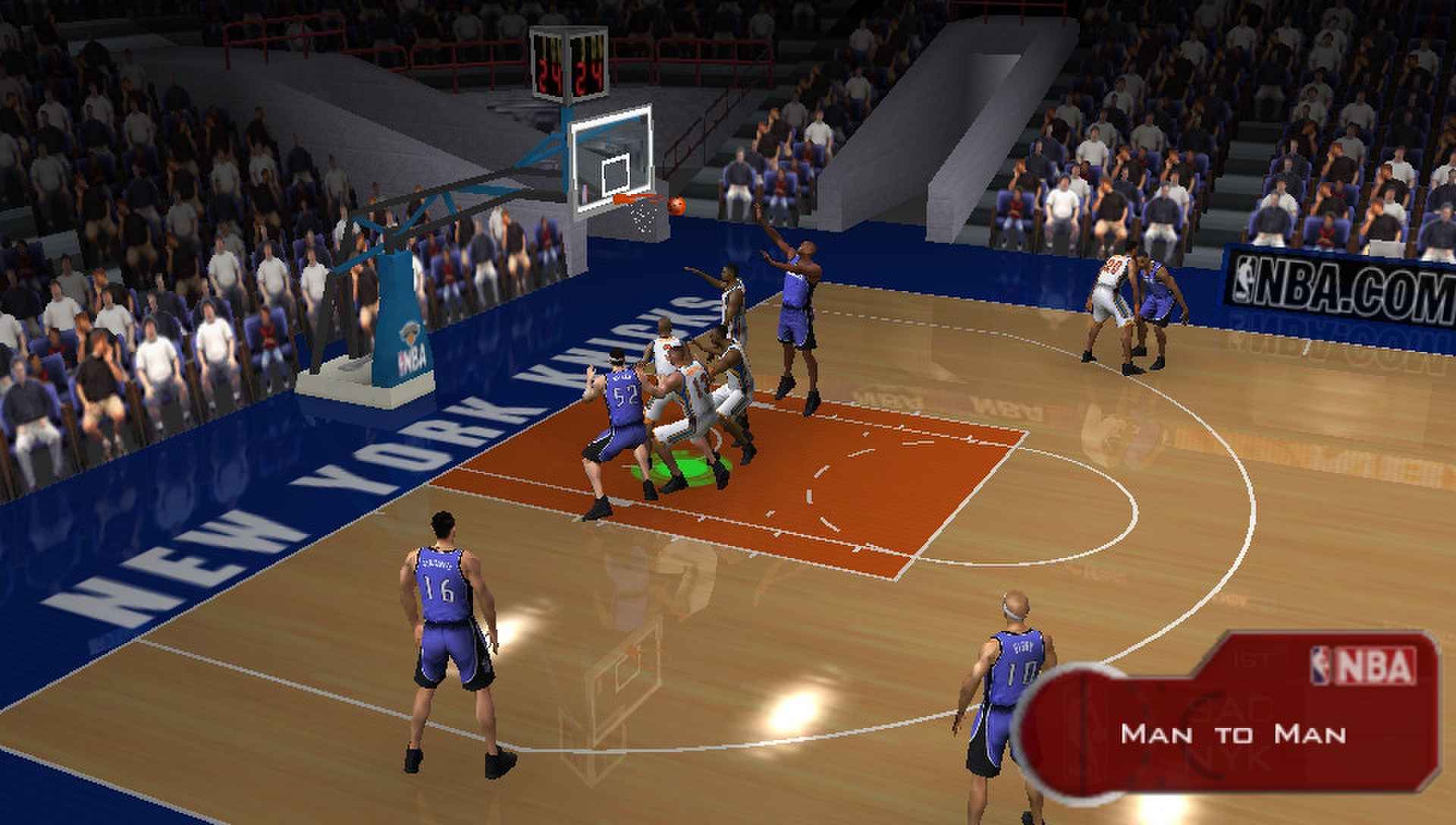 美国职业篮球联赛PSP游戏截图第8张