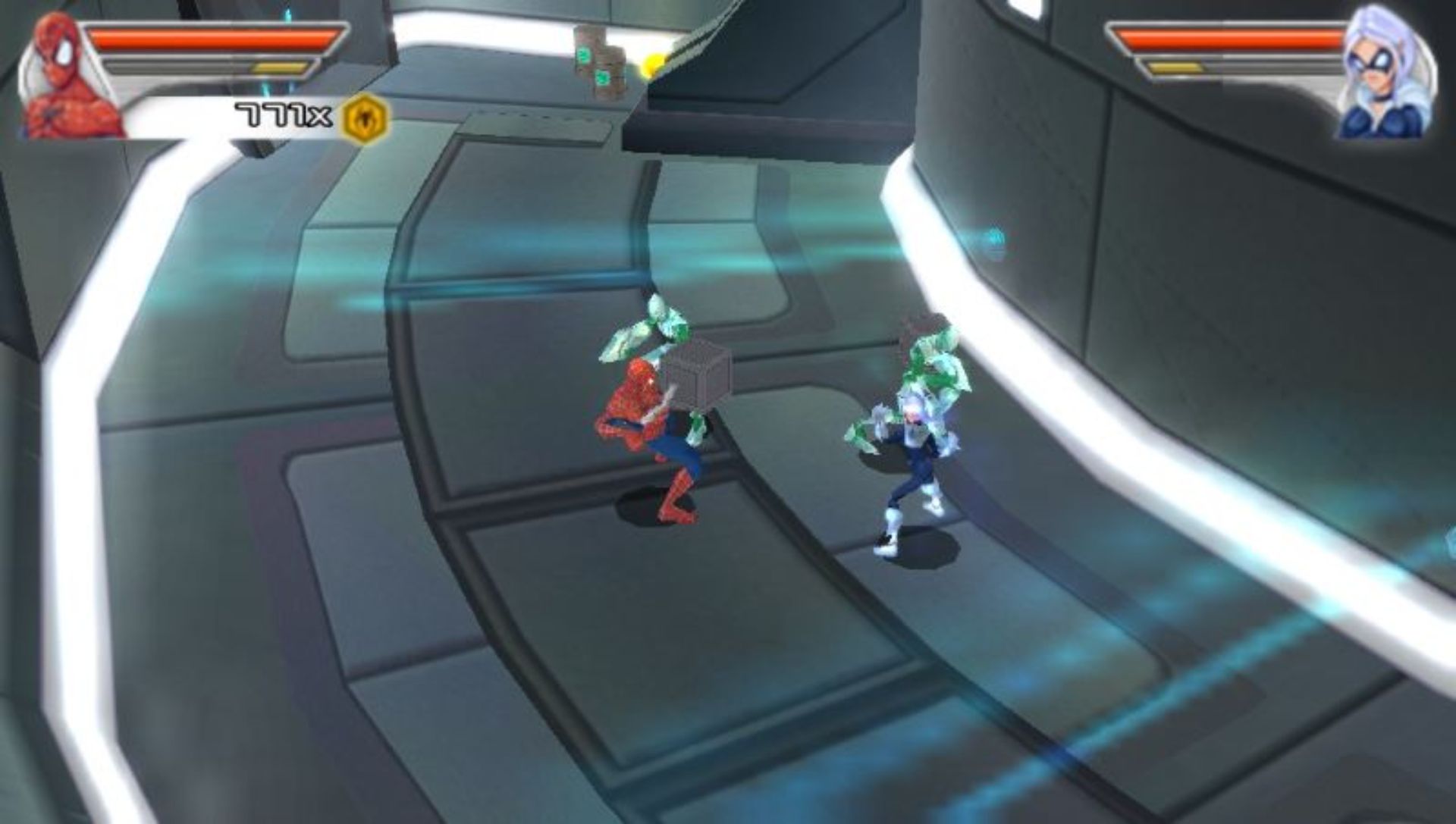 蜘蛛侠：敌友难辨PSP游戏截图第14张