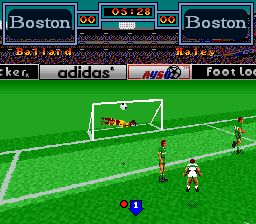 拉蒙斯的世界足球／世界足球2SFC游戏截图第13张