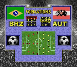 世界级足球赛SFC游戏截图第5张