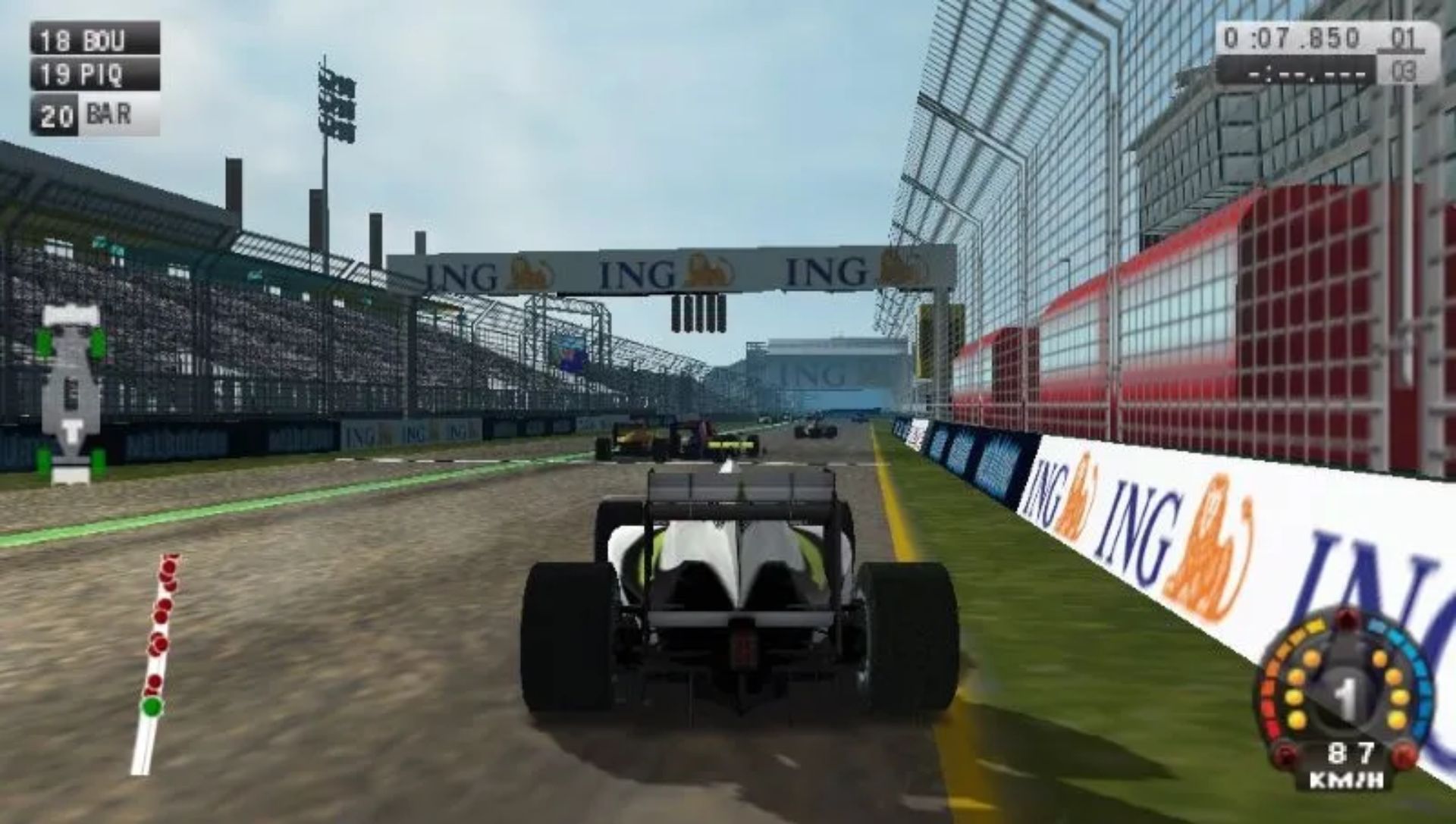 F1赛车2009PSP游戏截图第6张