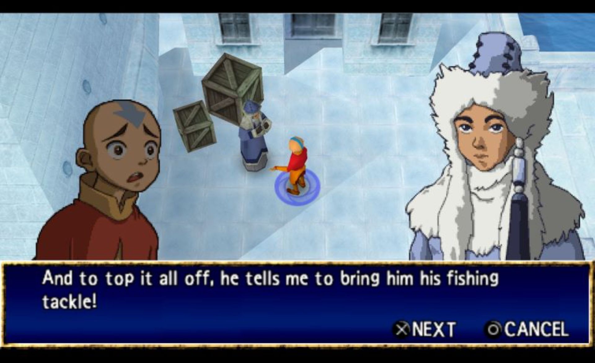 降世神通：最后的空气大师PSP游戏截图第13张