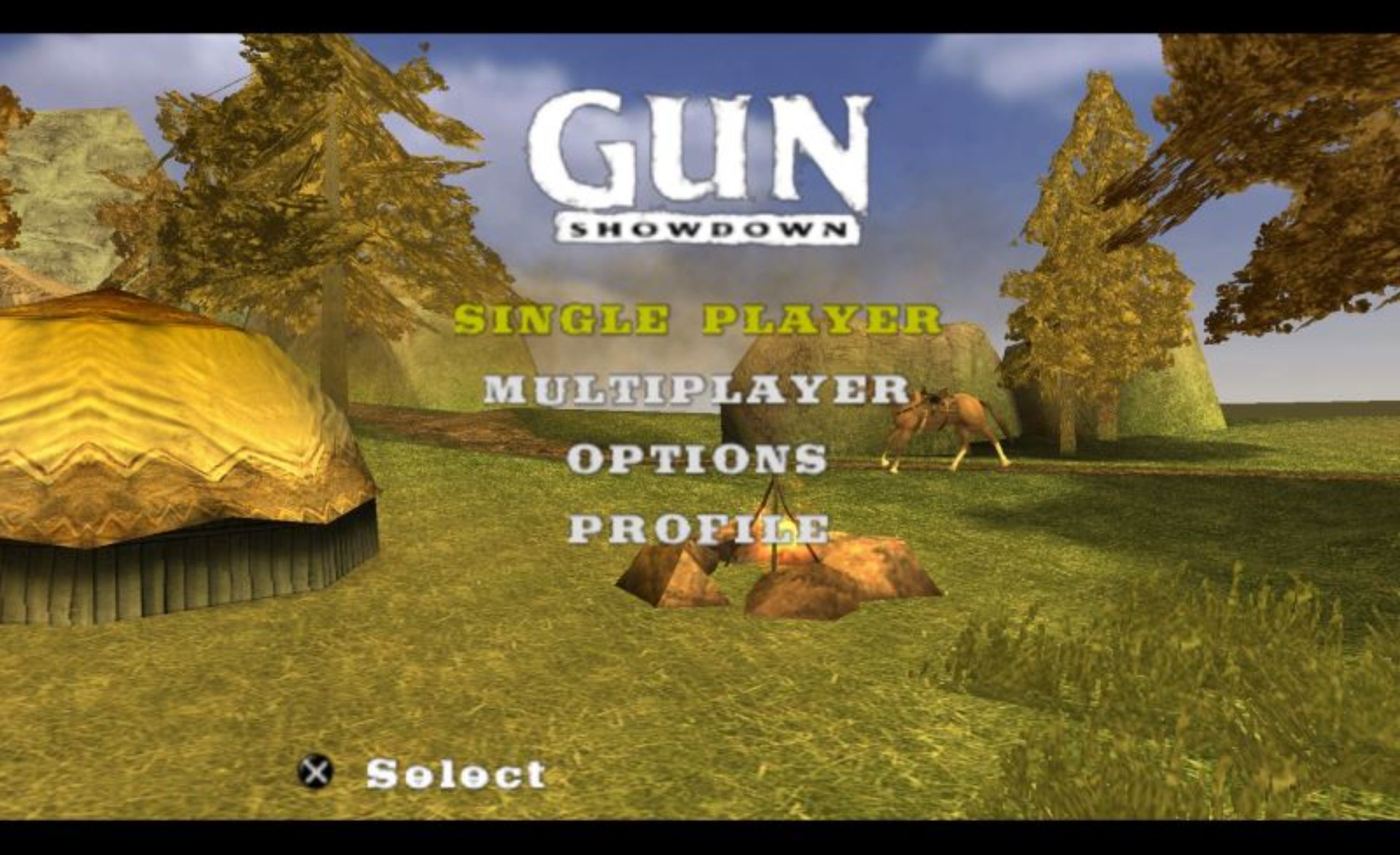 荒野神枪：摊牌PSP游戏截图第3张