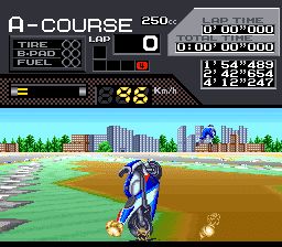 铃鹿八小时耐久赛SFC游戏截图第10张