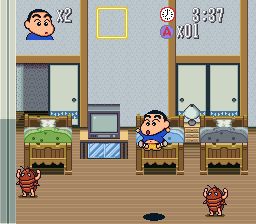 蜡笔小新2：大魔王的逆袭SFC游戏截图第11张