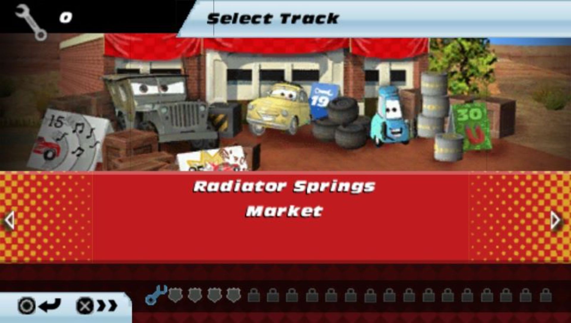 汽车总动员：竞速PSP游戏截图第2张