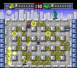 轰炸汽车／轰炸世界SFC游戏截图第5张