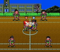 炎之斗球儿：躲避球弹平SFC游戏截图第9张