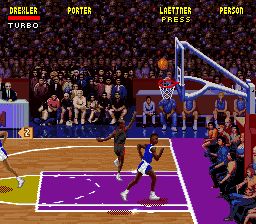 劲爆NBA嘉年华SFC游戏截图第9张