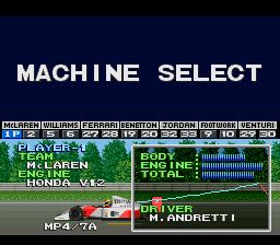 F1极致场地赛1SFC游戏截图第5张