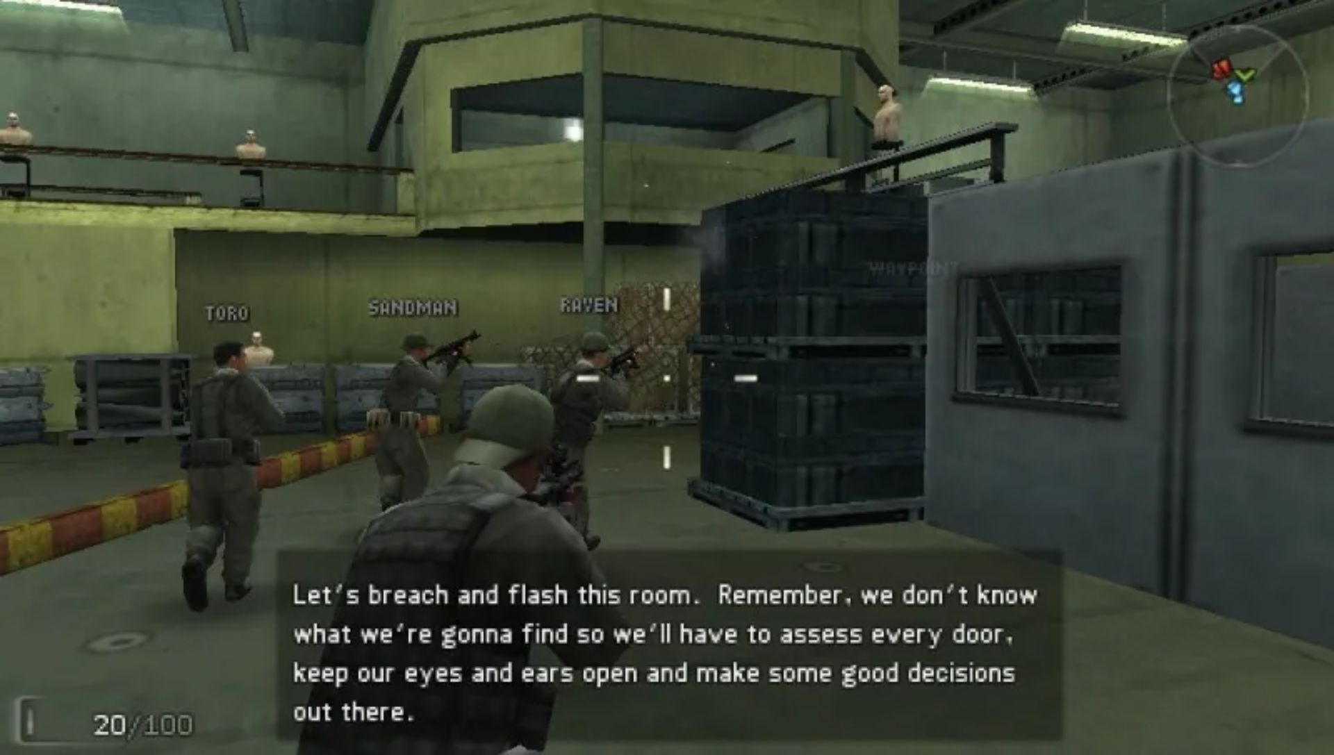 海豹突击队：火线小组3PSP游戏截图第8张