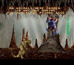 恐龙格斗／原始之怒SFC游戏截图第12张