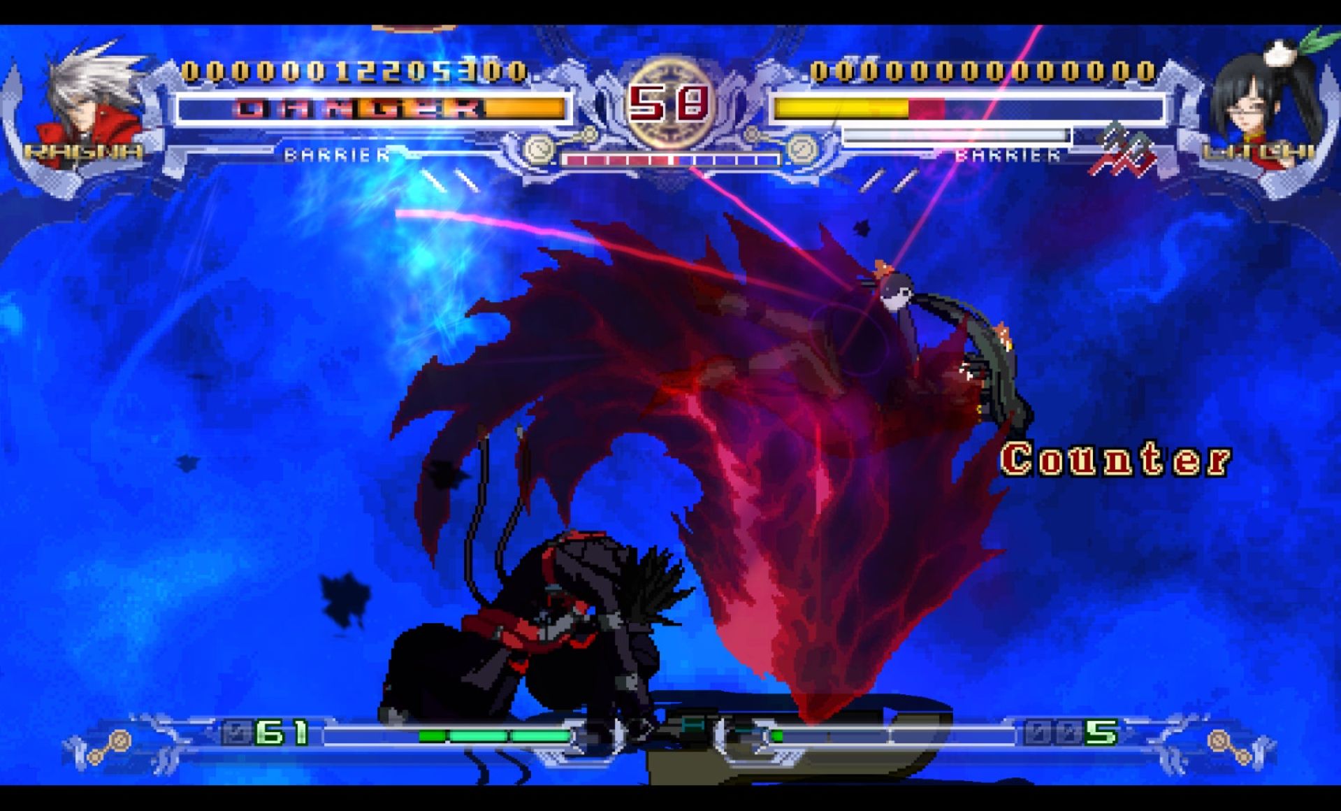 苍翼默示录：厄运扳机PSP游戏截图第8张