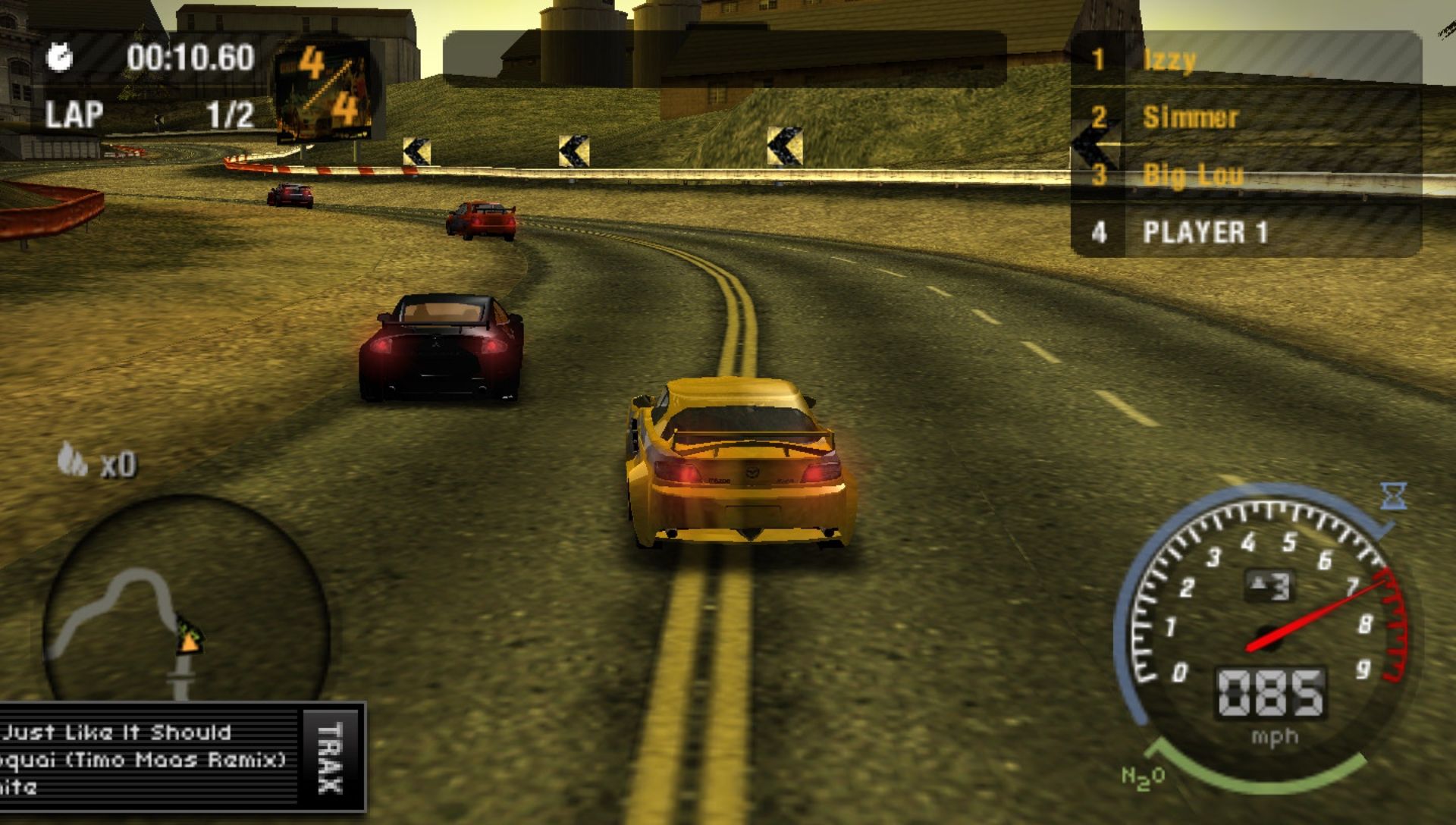 极品飞车：最高通缉PSP游戏截图第9张