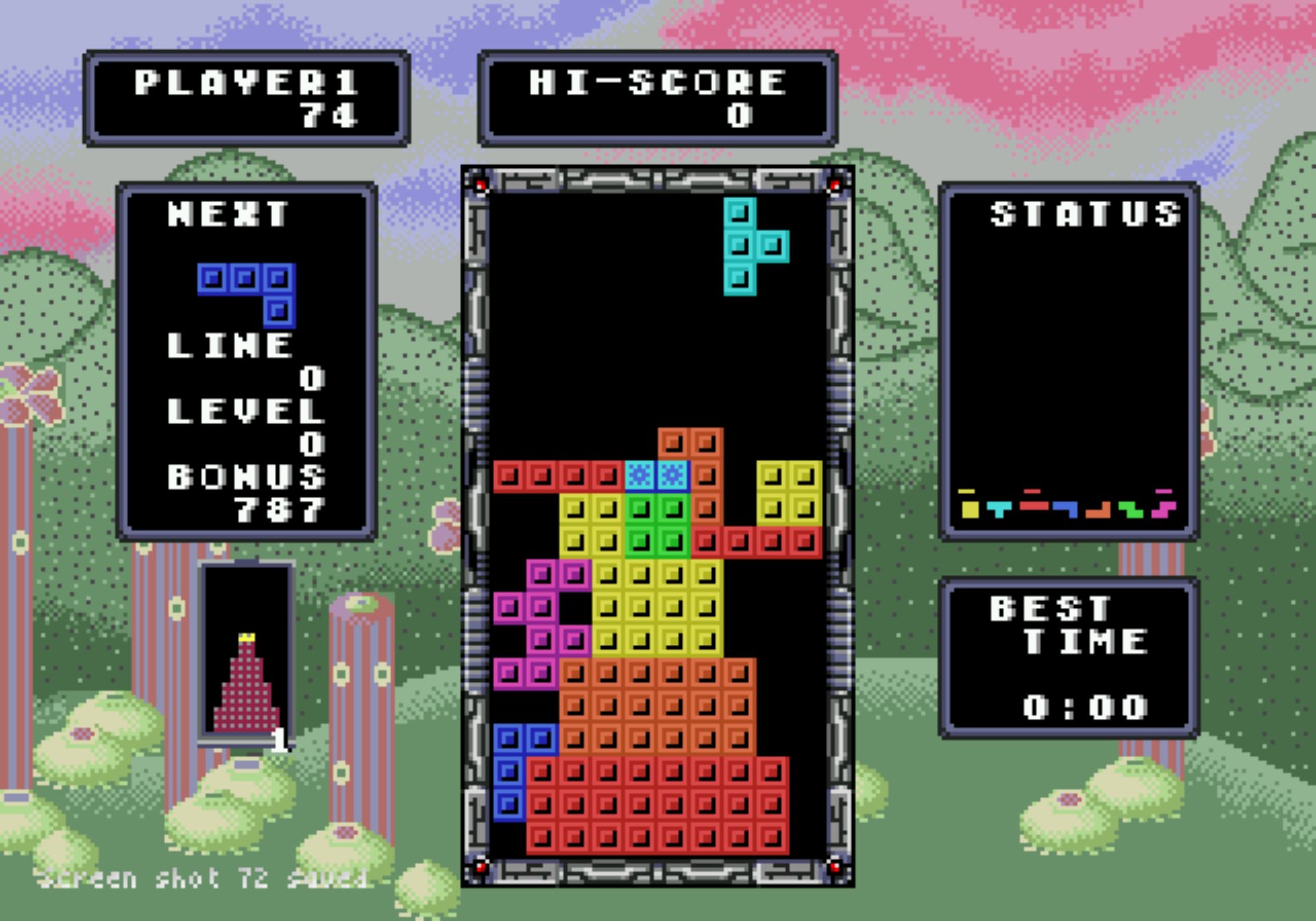 世嘉俄罗斯方块／闪光点MD游戏截图第8张