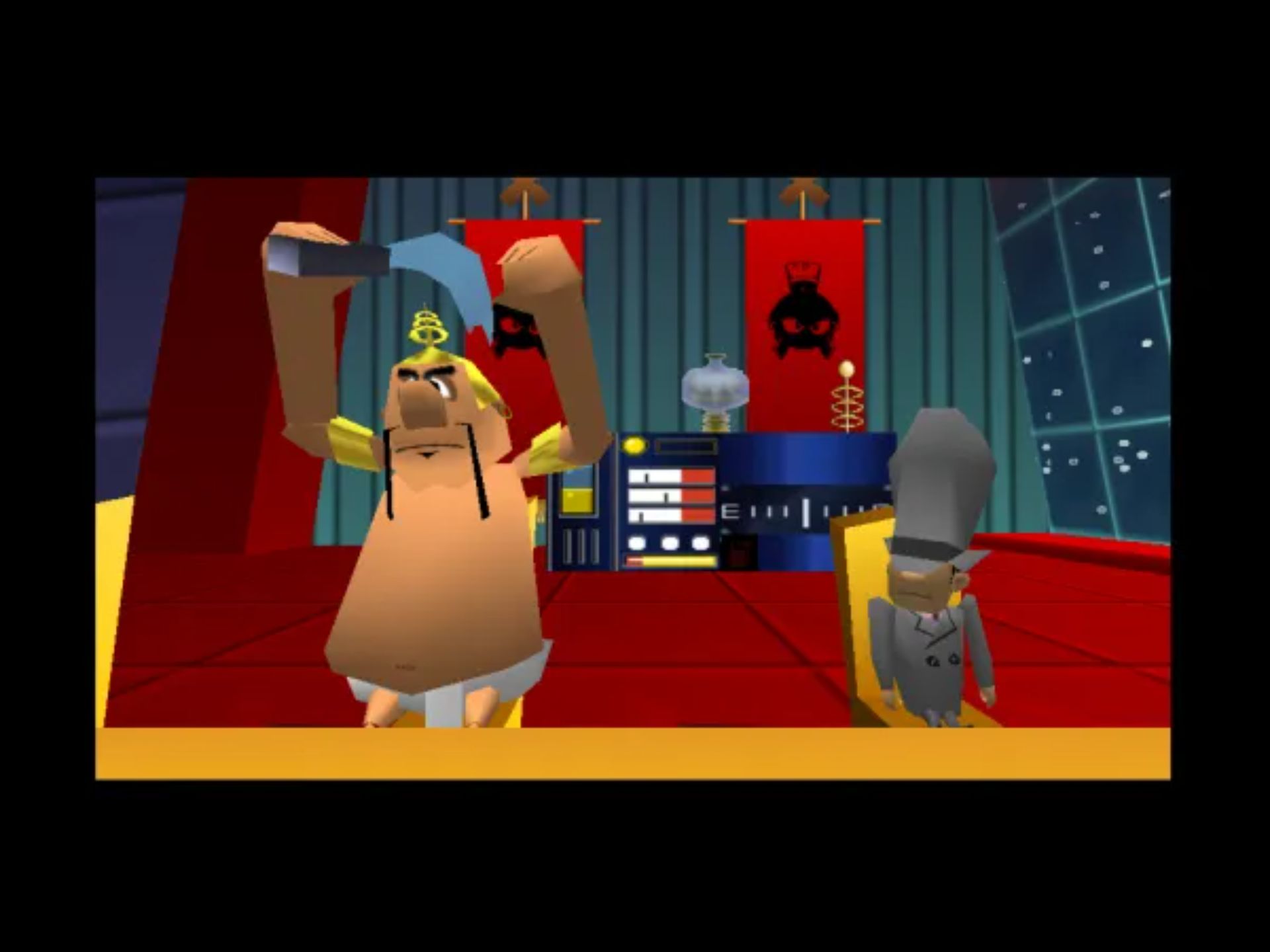 道奇鸭火星历险记N64游戏截图第5张