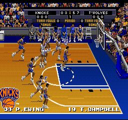 特库摩超级NBA篮球SFC游戏截图第14张