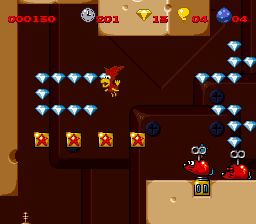 神鸡艾烈佛／神险艾烈佛SFC游戏截图第10张