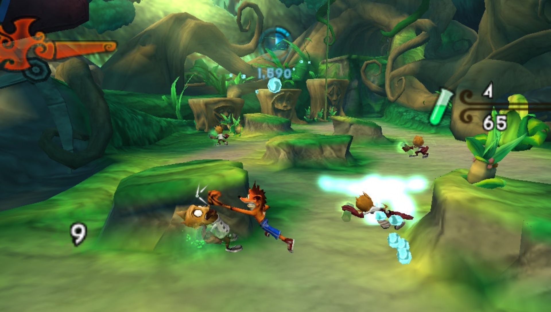 古惑狼：泰坦PSP游戏截图第10张