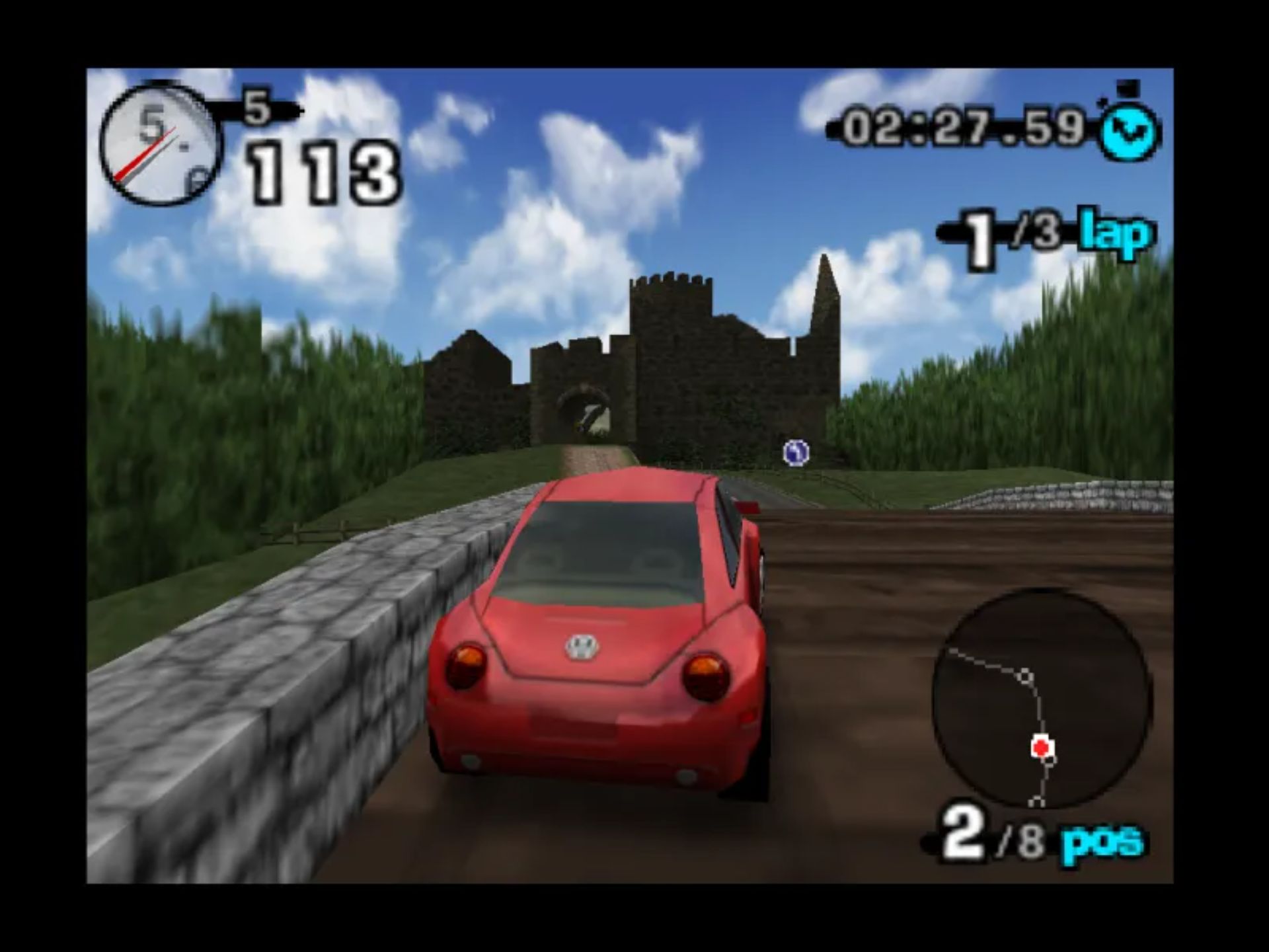 甲壳虫冒险赛车N64游戏截图第13张