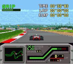 铃木亚久里F1超级赛车SFC游戏截图第12张