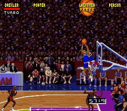 劲爆NBA嘉年华SFC游戏截图第15张