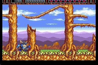 火箭骑士历险记／火箭骑士大冒险MD游戏截图第15张