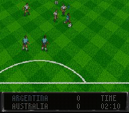 世界杯前锋足球SFC游戏截图第7张