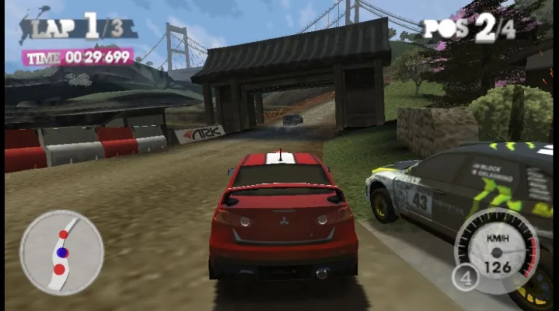 科林麦克雷拉力赛：尘埃2PSP游戏截图第13张