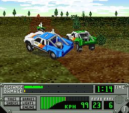 超级四轮驱动赛车SFC游戏截图第7张