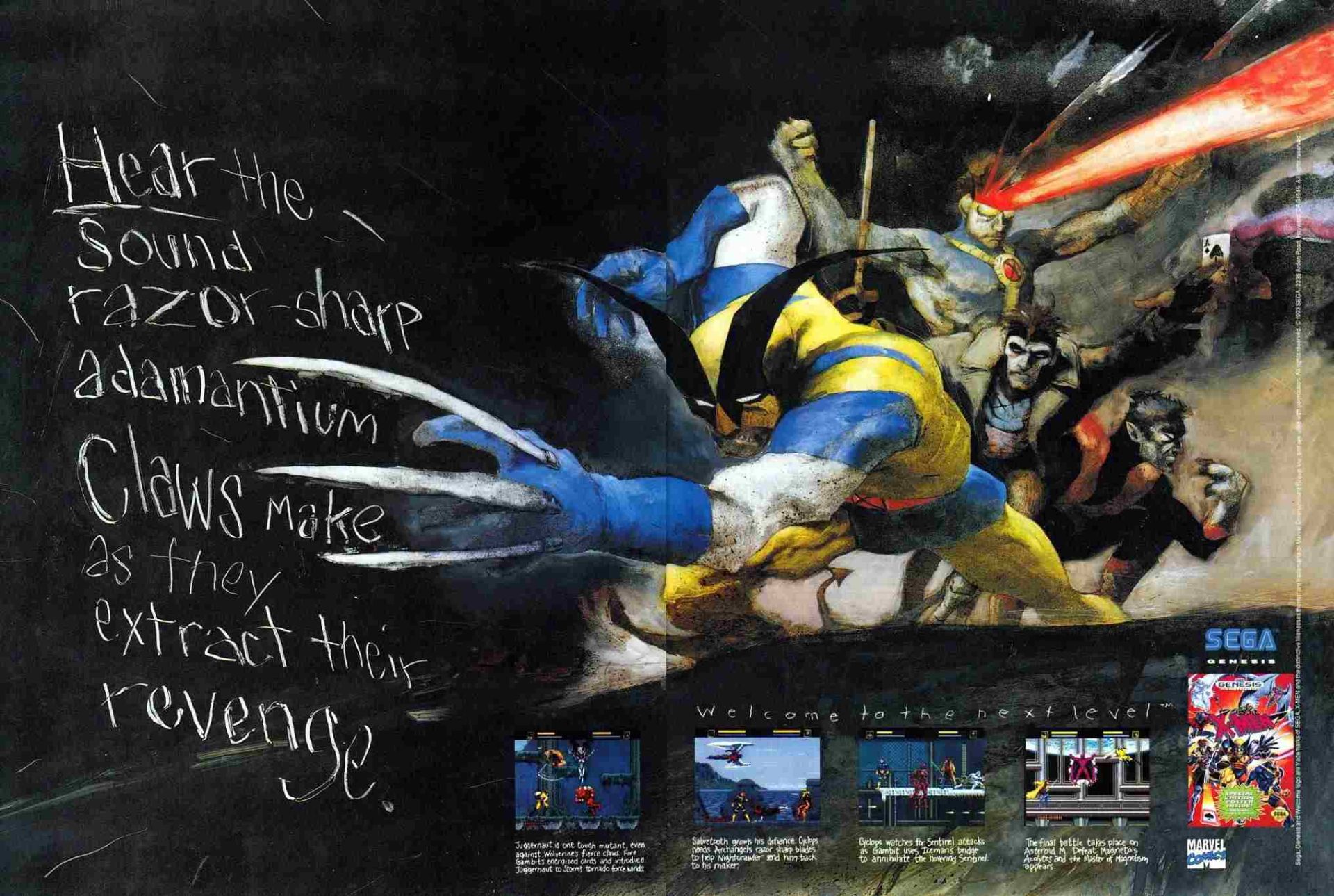 X战警1MD游戏截图第2张