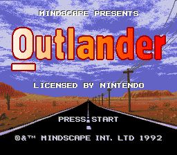 异族公路战SFC游戏截图第1张