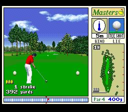 奥古斯塔高尔夫SFC游戏截图第7张