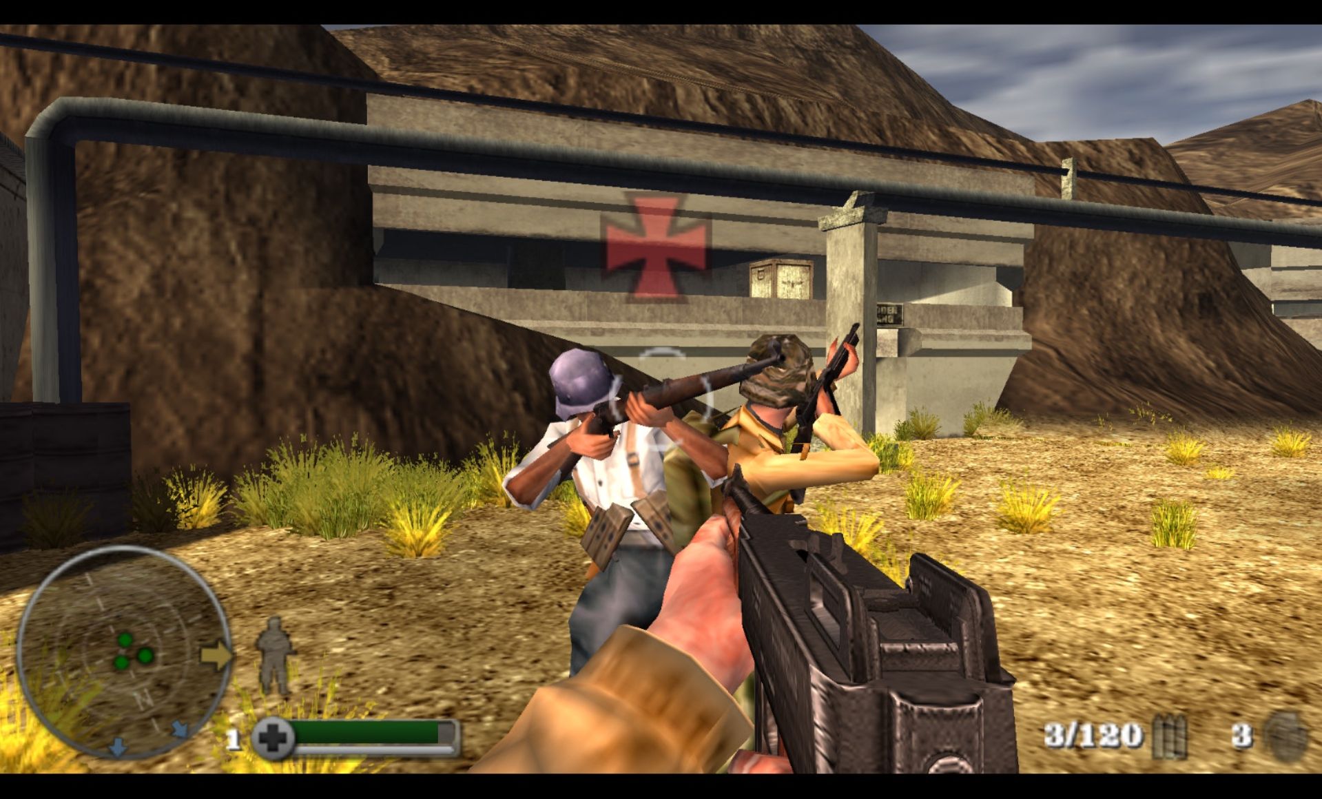 荣誉勋章：英雄1PSP游戏截图第10张