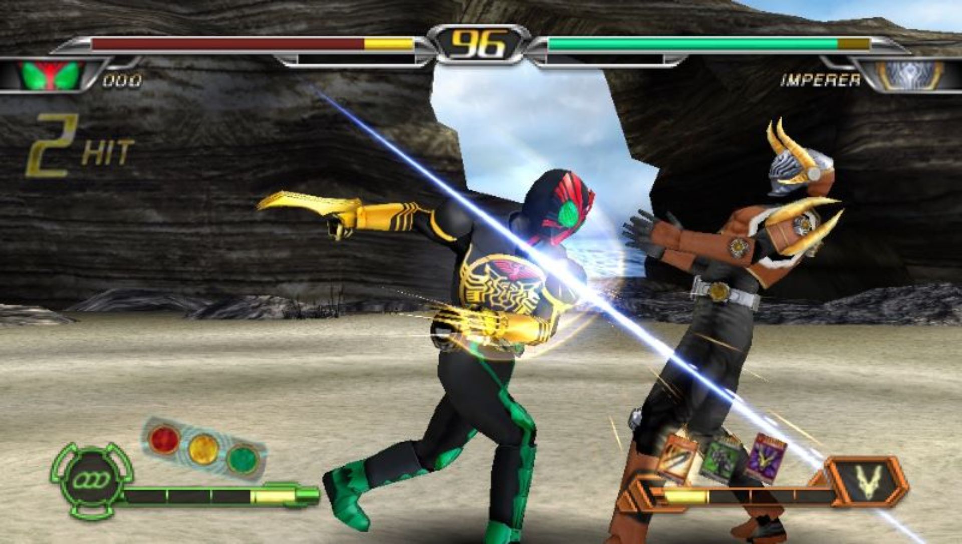 假面骑士：巅峰英雄OOOPSP游戏截图第16张