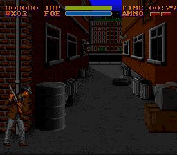 暗夜狙击／铁面无私SFC游戏截图第4张