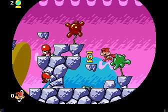 太空小子／宇宙首领MD游戏截图第6张