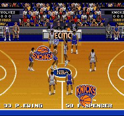 特库摩超级NBA篮球SFC游戏截图第13张