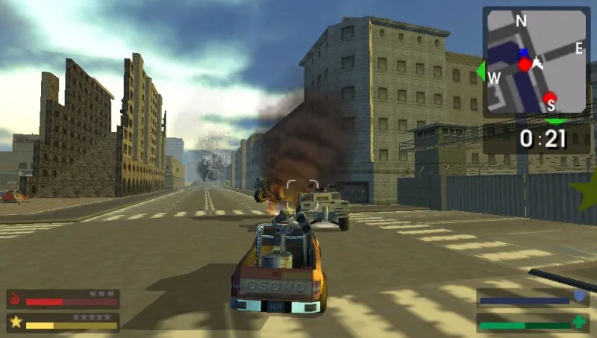 火爆赛车PSP游戏截图第5张