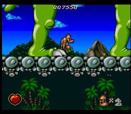 原始人救美／呆呆原始人SFC游戏截图第10张