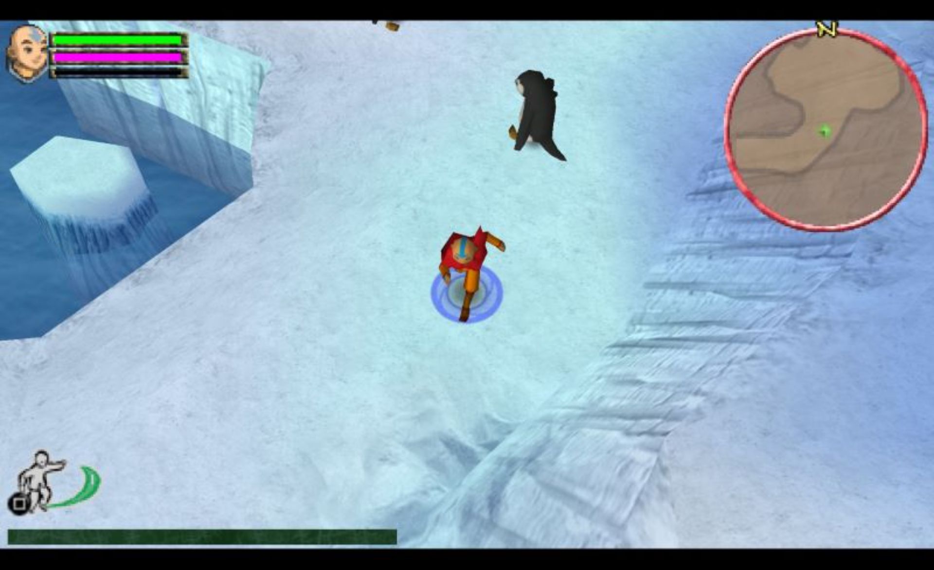 降世神通：最后的空气大师PSP游戏截图第3张