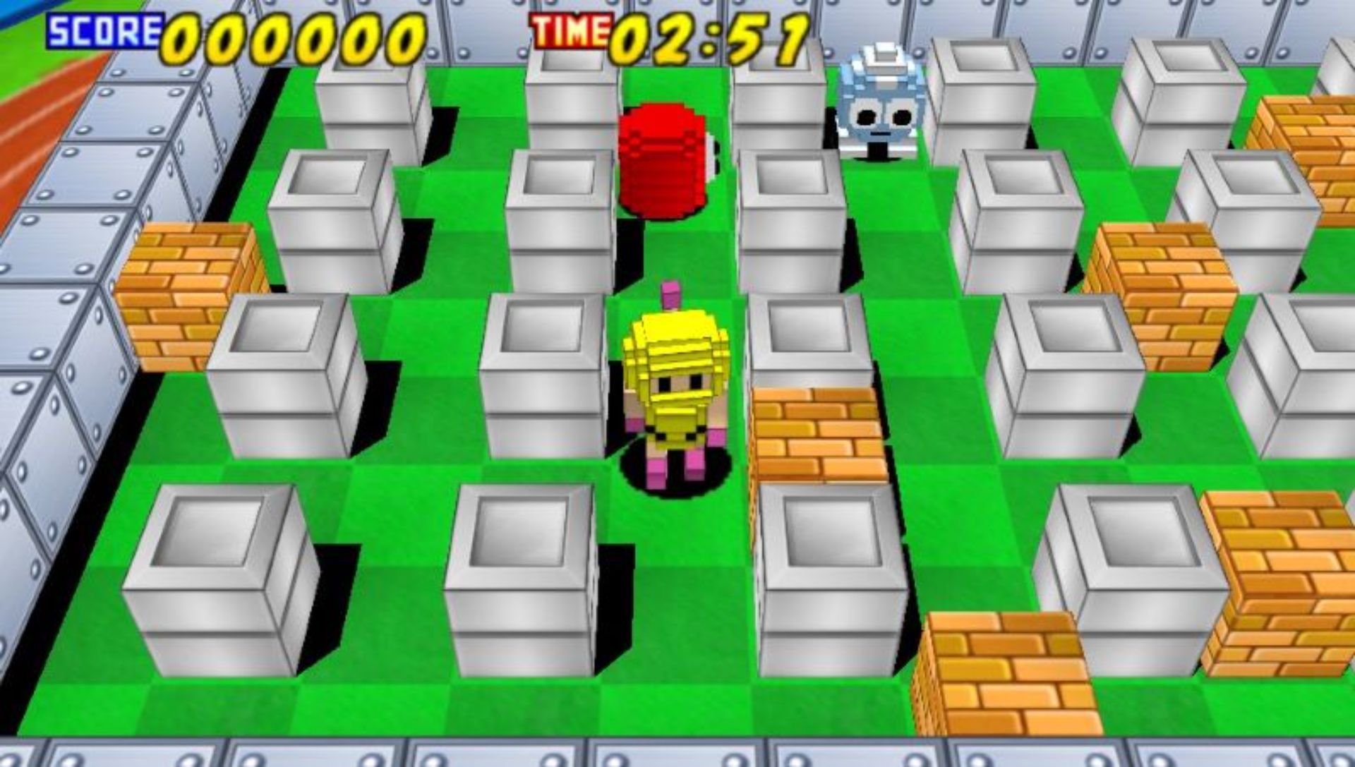 炸弹人：爆风战队PSP游戏截图第11张