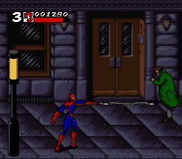蜘蛛侠与毒液：大屠杀SFC游戏截图第13张