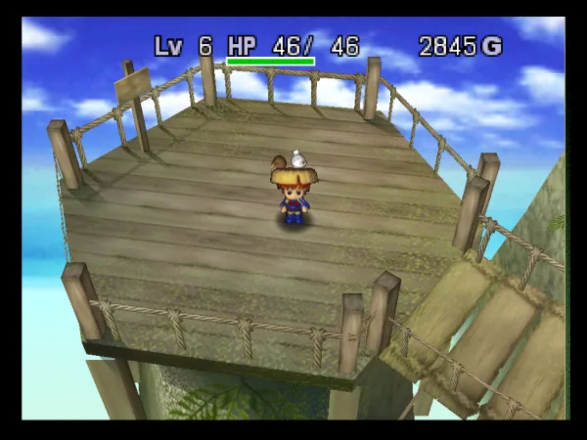 不可思议的迷宫：风来的西林2鬼袭来！西林城！N64游戏截图第19张